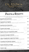 Di Rita's At No 2 Two Restaurants One Location menu