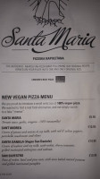 Santa Maria Pizzeria food