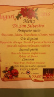 La Casa Del Prosciutto menu