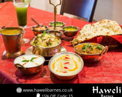 Haweli Of Barnes Indian Cuisine food