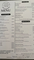The Linden Inn Steakhouse menu