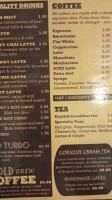 Scoff Troff Cafe menu