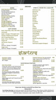 Indus Express menu