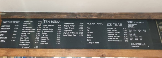Deli Cafe menu