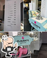 Claudio's Ice Cream Parlor food
