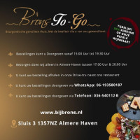 Bij Brons Almere menu