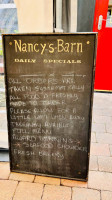 Nancy’s Barn food