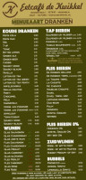 Eetcafe De Kwikkel Medemblik menu