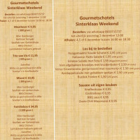 Preuverij De Kastanjeboom menu