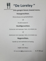 Cafe Petit 'De Loreley' BV Epe menu