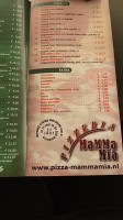 Afhaalcentrum Mamma Mia De Bilt menu