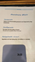 Bru 17 Bruinisse menu