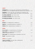 Grand Cafe Siep menu