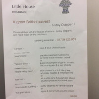 Little House menu