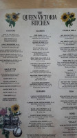 Queen Victoria menu