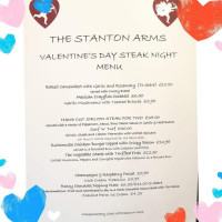 The Stanton Arms menu