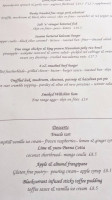 The Anchor At Shapwick menu