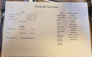 The Horse menu
