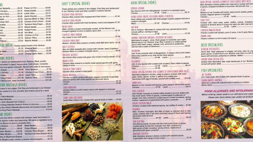 Asha Tandoori menu
