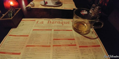 La Baraque menu