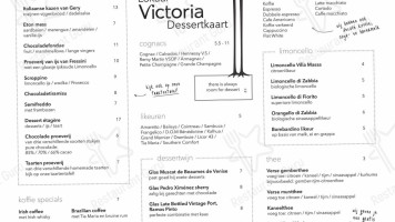 Lokaal Victoria menu