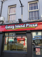 Coney Island Pizza outside