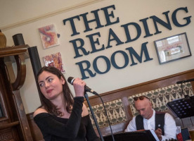 The Reading Room At The Barlow food