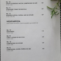 Via Goma Pizzeria Catering menu