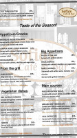 Sofias Cafe menu