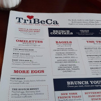 Tribeca Merchant City menu
