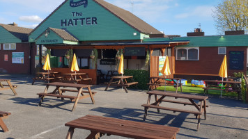 The Hatter Pub outside
