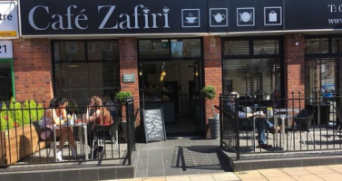 Zafiri's Coffee Shop food