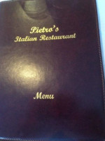 Pietros Italian food