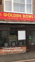 Golden Bowl Chinese Take Away food