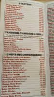 Surma Tandoori Indian Takeaway menu
