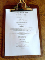 Andrew Arms menu