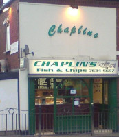 Chaplins Fish Chips food