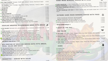 Indulgence Cafe And Bistro menu