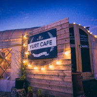 The Yurt Café outside