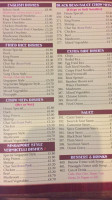 Kamsang Takeaway menu