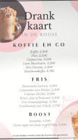 In De Roose food