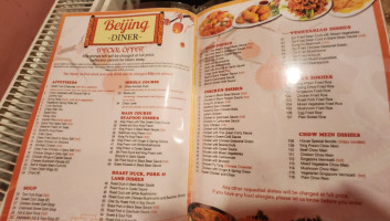 Beijing menu