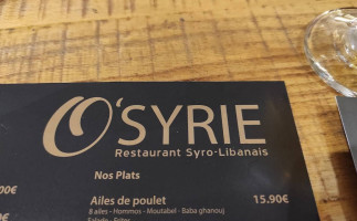 O'syrie food
