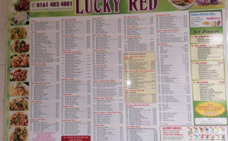 Lucky Red Chinese Takeaway Delivery Service menu