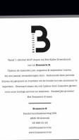 Brasserie-b menu