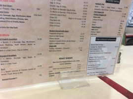 Mersey Square Cafe menu