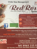 The Red Rose food