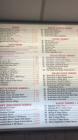 Golden Star menu