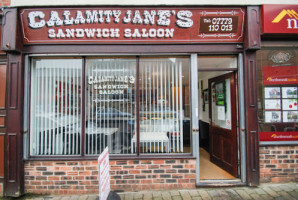 Calamity Janes Sandwich Saloon food