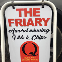The Friary Fish Chips food